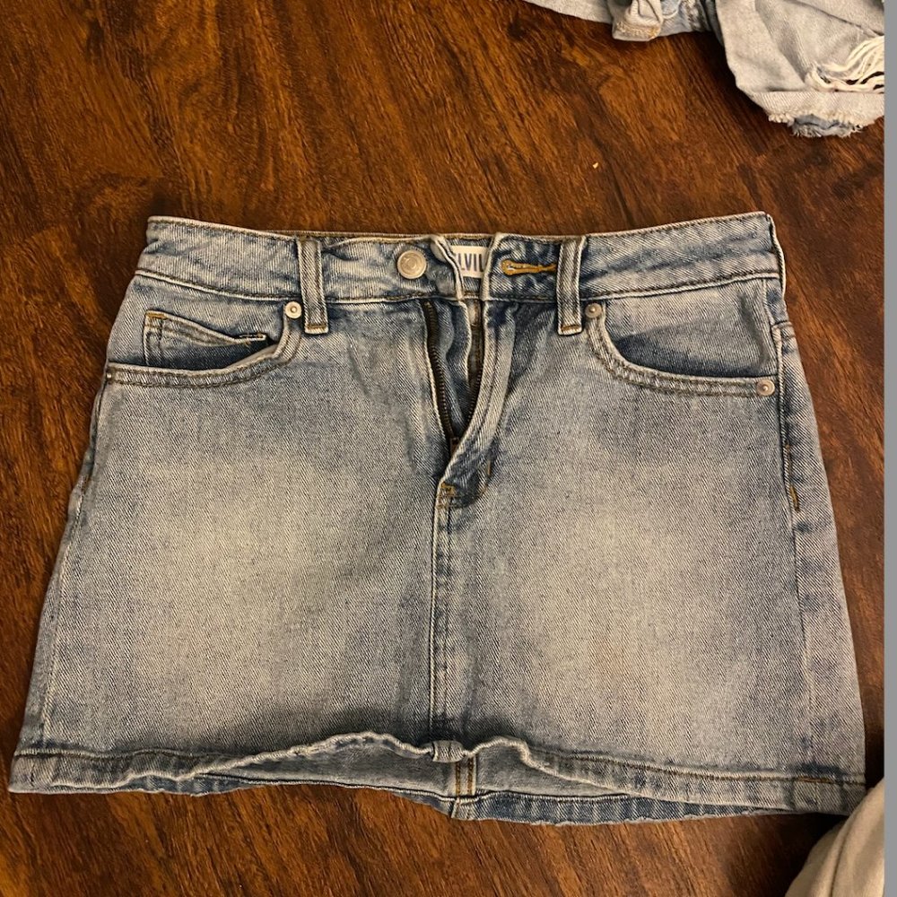 Brandy Melville Mini denim Skirt
